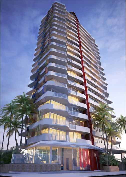 Queensland luxury highrise development by Sgammotta Architects sgammotta.com.au